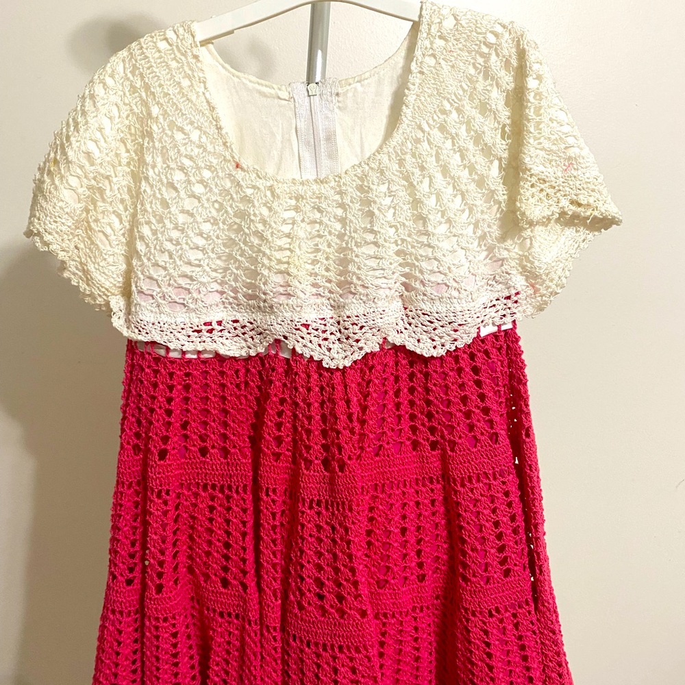 Crochet frock